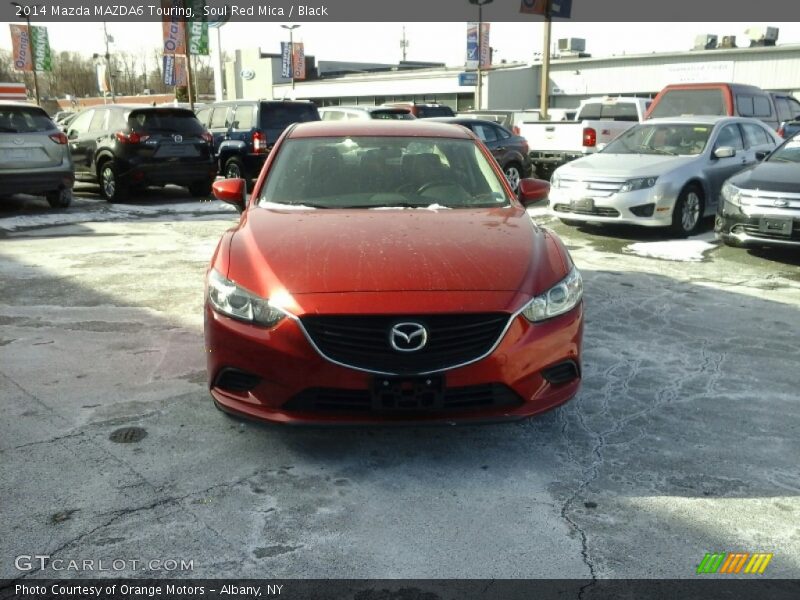 Soul Red Mica / Black 2014 Mazda MAZDA6 Touring