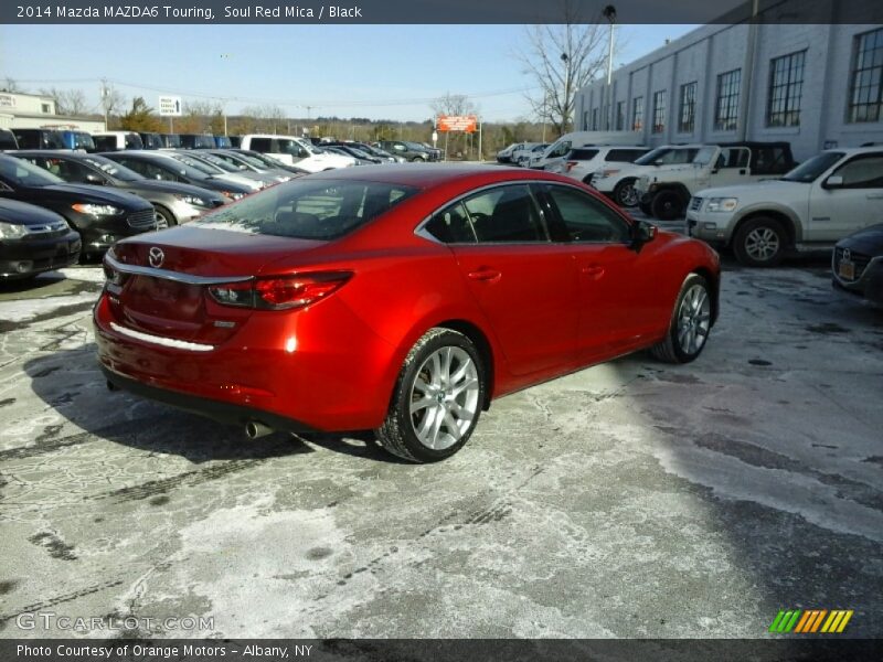 Soul Red Mica / Black 2014 Mazda MAZDA6 Touring