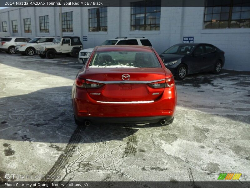Soul Red Mica / Black 2014 Mazda MAZDA6 Touring