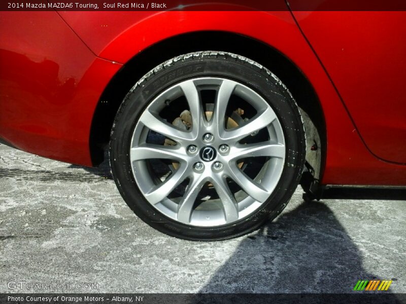 Soul Red Mica / Black 2014 Mazda MAZDA6 Touring