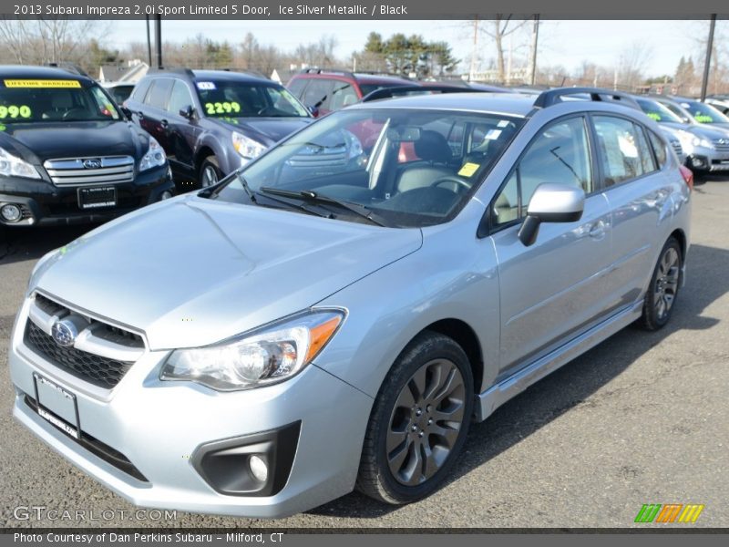 Ice Silver Metallic / Black 2013 Subaru Impreza 2.0i Sport Limited 5 Door
