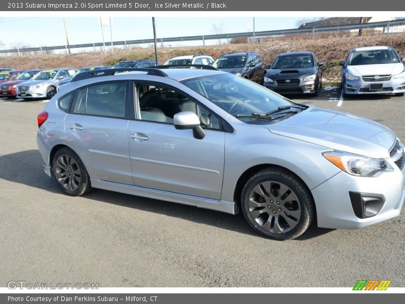 Ice Silver Metallic / Black 2013 Subaru Impreza 2.0i Sport Limited 5 Door