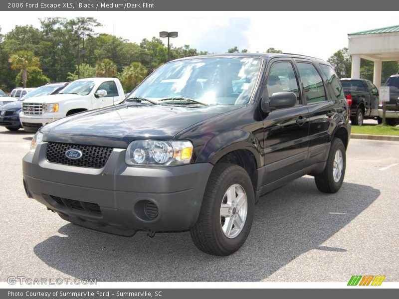 Black / Medium/Dark Flint 2006 Ford Escape XLS