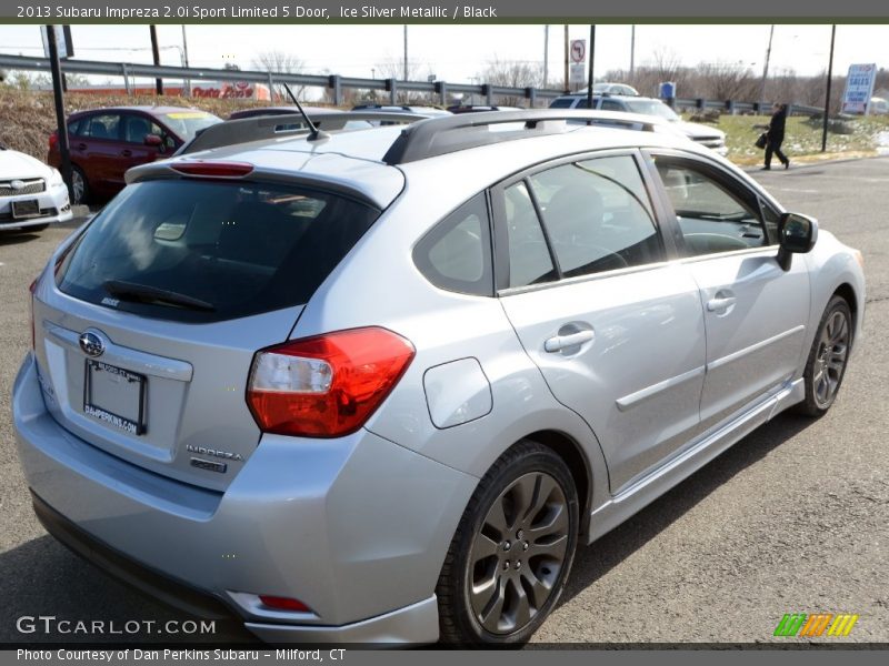 Ice Silver Metallic / Black 2013 Subaru Impreza 2.0i Sport Limited 5 Door