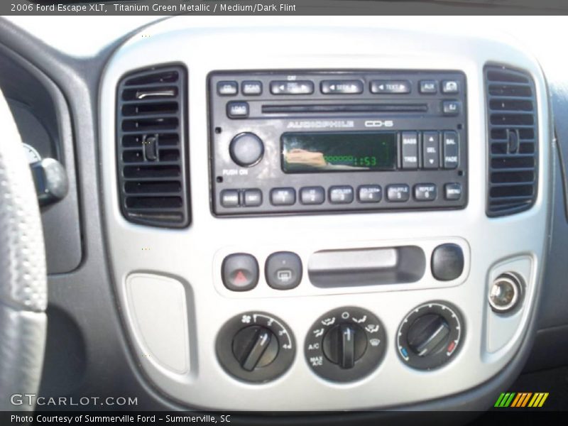 Titanium Green Metallic / Medium/Dark Flint 2006 Ford Escape XLT