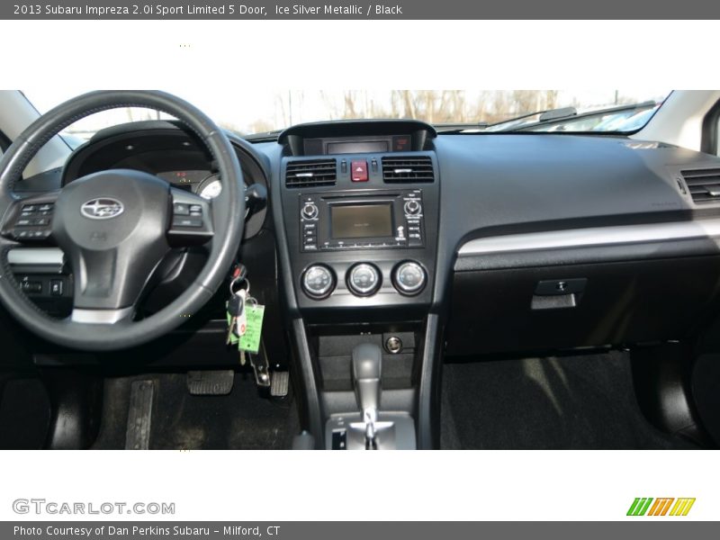 Ice Silver Metallic / Black 2013 Subaru Impreza 2.0i Sport Limited 5 Door