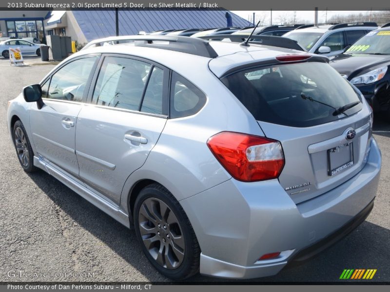 Ice Silver Metallic / Black 2013 Subaru Impreza 2.0i Sport Limited 5 Door