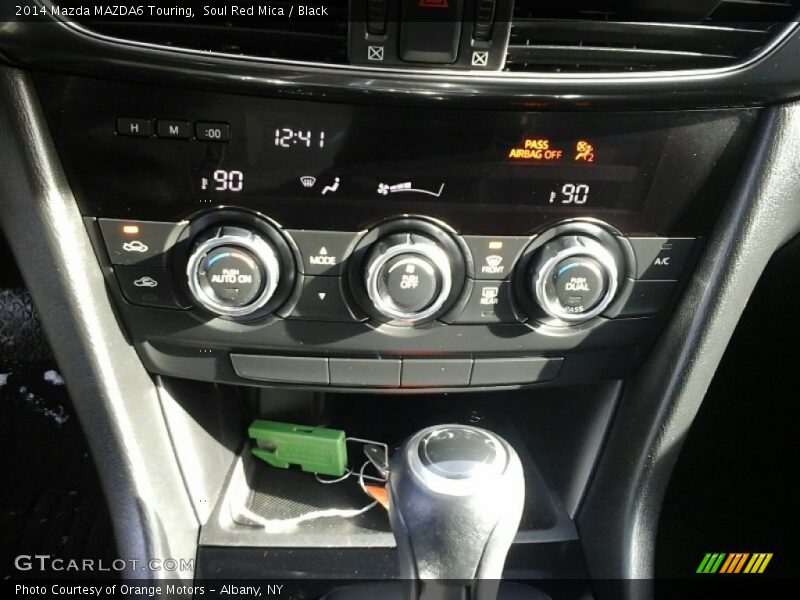 Soul Red Mica / Black 2014 Mazda MAZDA6 Touring