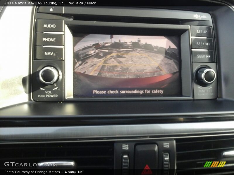 Soul Red Mica / Black 2014 Mazda MAZDA6 Touring