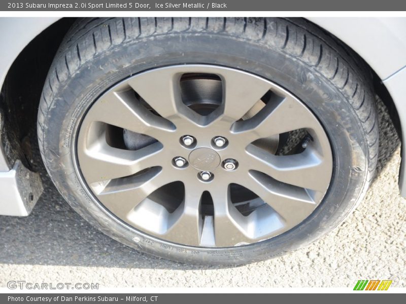 Ice Silver Metallic / Black 2013 Subaru Impreza 2.0i Sport Limited 5 Door