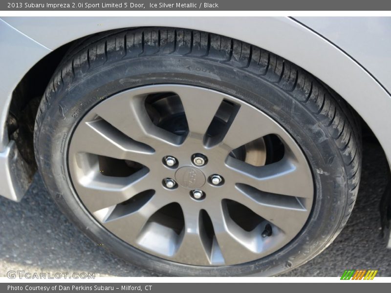 Ice Silver Metallic / Black 2013 Subaru Impreza 2.0i Sport Limited 5 Door