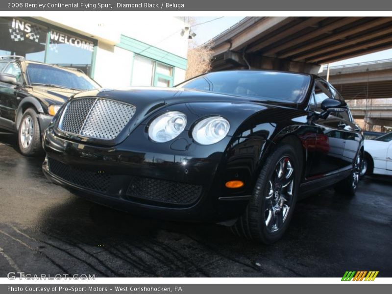 Diamond Black / Beluga 2006 Bentley Continental Flying Spur