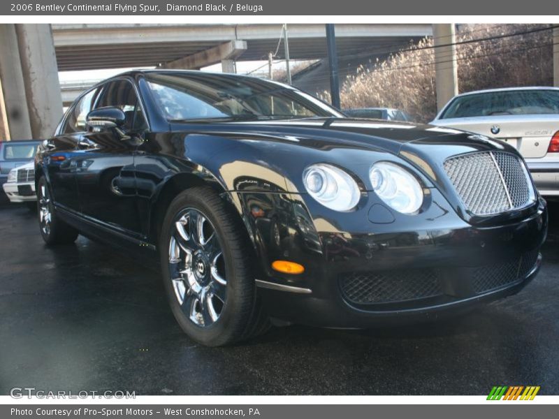 Diamond Black / Beluga 2006 Bentley Continental Flying Spur