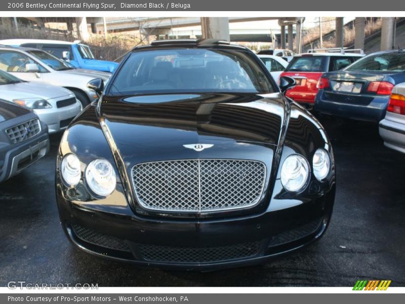 Diamond Black / Beluga 2006 Bentley Continental Flying Spur