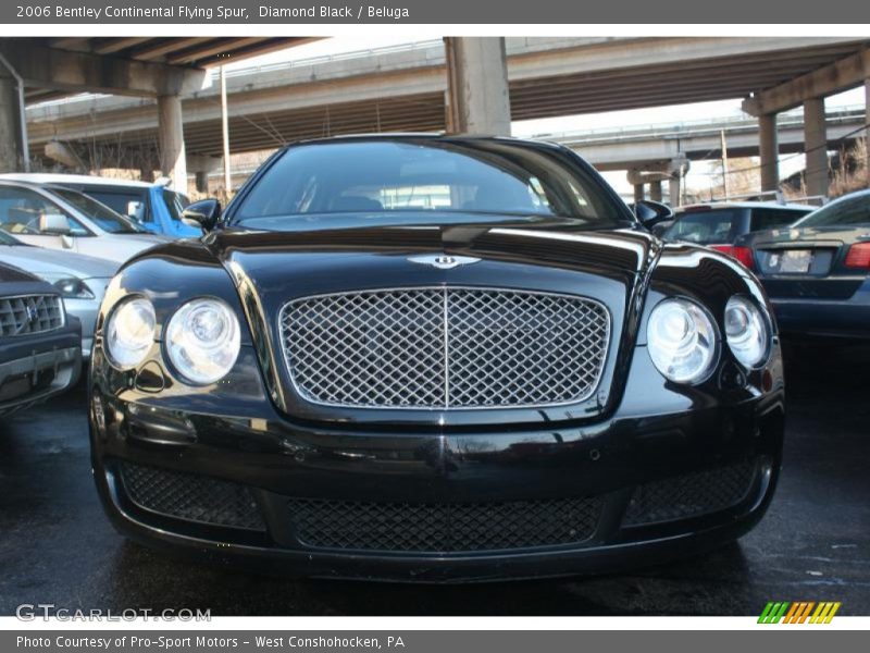 Diamond Black / Beluga 2006 Bentley Continental Flying Spur
