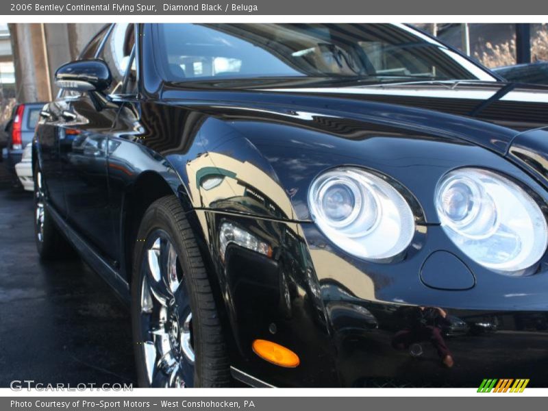 Diamond Black / Beluga 2006 Bentley Continental Flying Spur