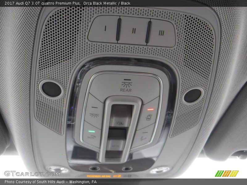 Controls of 2017 Q7 3.0T quattro Premium Plus