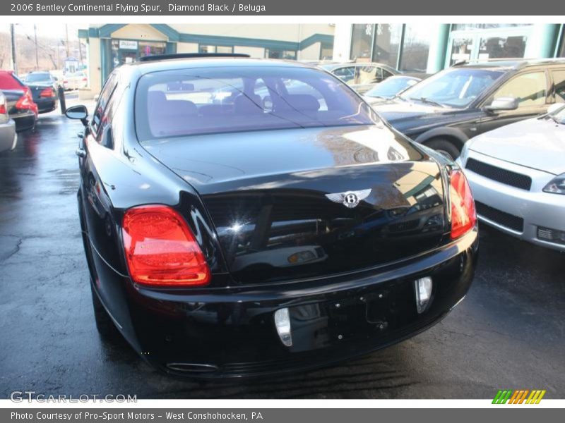 Diamond Black / Beluga 2006 Bentley Continental Flying Spur