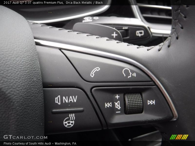 Controls of 2017 Q7 3.0T quattro Premium Plus