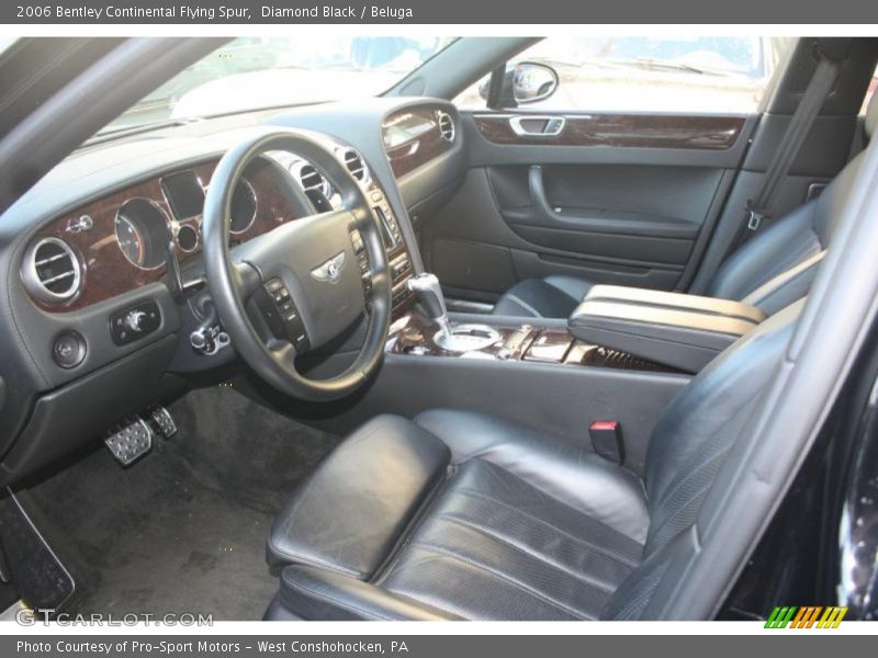 Diamond Black / Beluga 2006 Bentley Continental Flying Spur
