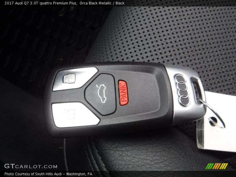 Keys of 2017 Q7 3.0T quattro Premium Plus