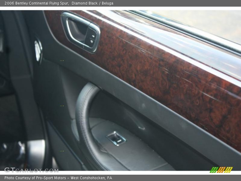 Diamond Black / Beluga 2006 Bentley Continental Flying Spur