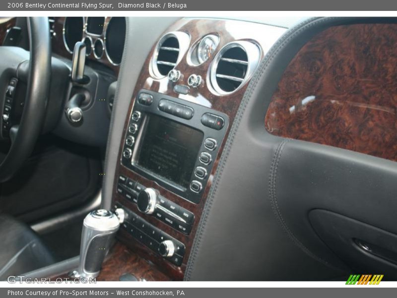 Diamond Black / Beluga 2006 Bentley Continental Flying Spur