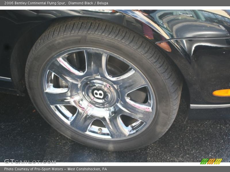 Diamond Black / Beluga 2006 Bentley Continental Flying Spur