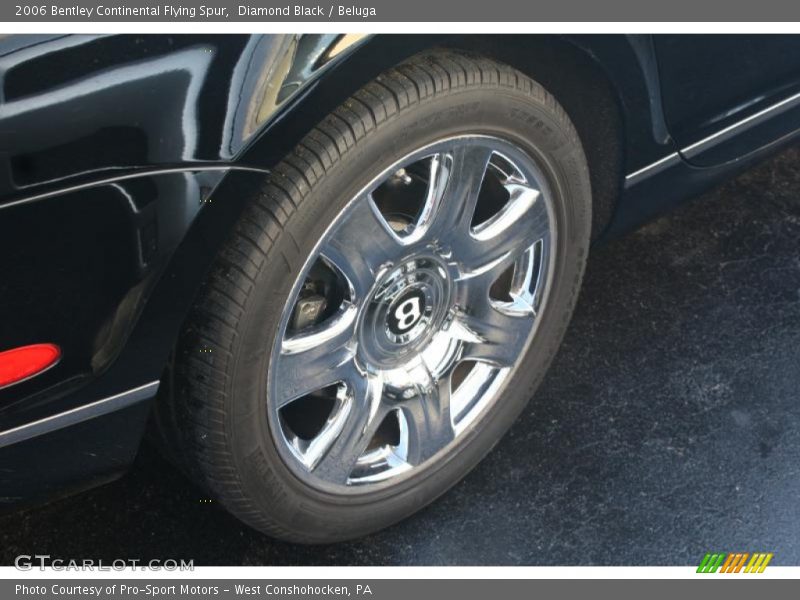 Diamond Black / Beluga 2006 Bentley Continental Flying Spur