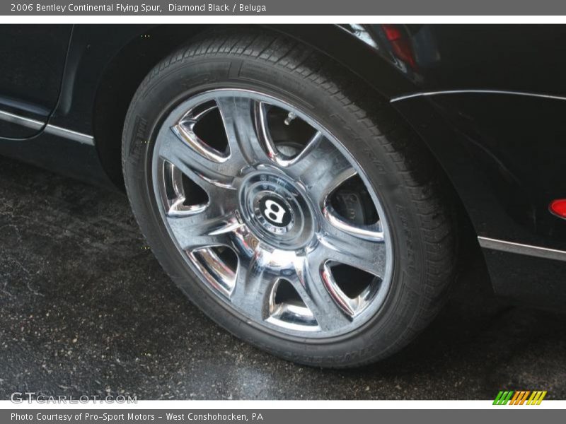 Diamond Black / Beluga 2006 Bentley Continental Flying Spur