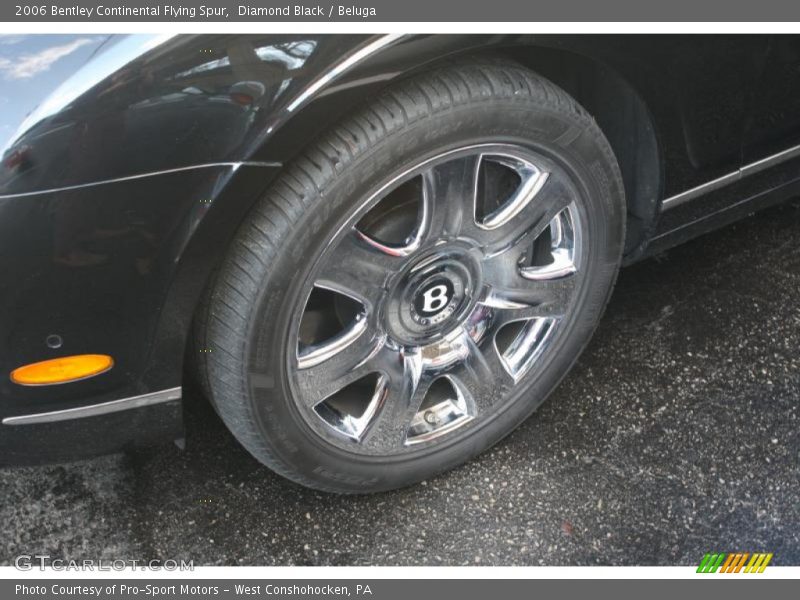 Diamond Black / Beluga 2006 Bentley Continental Flying Spur