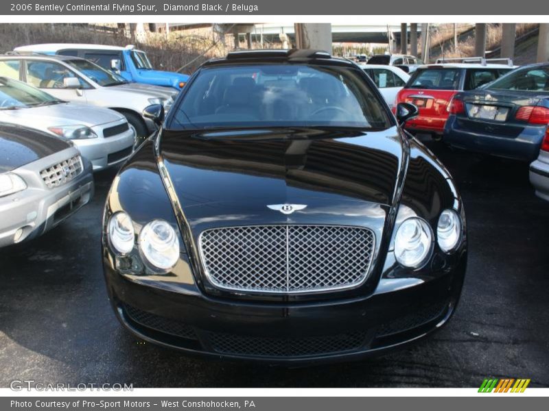Diamond Black / Beluga 2006 Bentley Continental Flying Spur