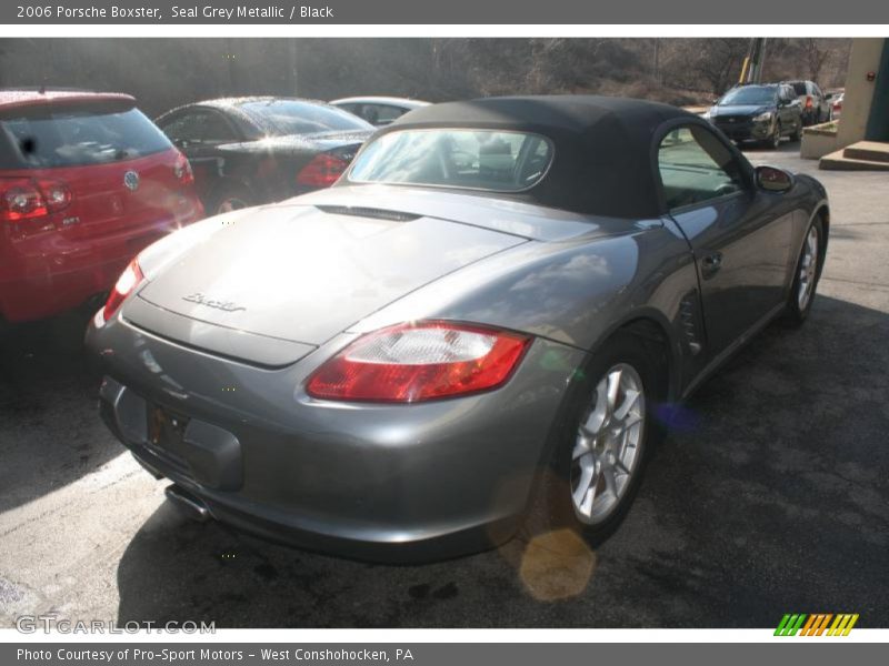 Seal Grey Metallic / Black 2006 Porsche Boxster