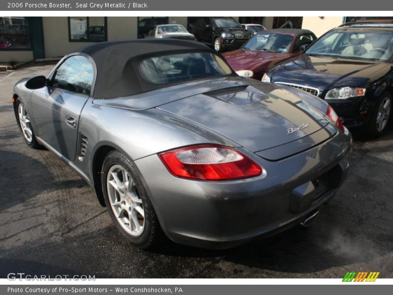 Seal Grey Metallic / Black 2006 Porsche Boxster