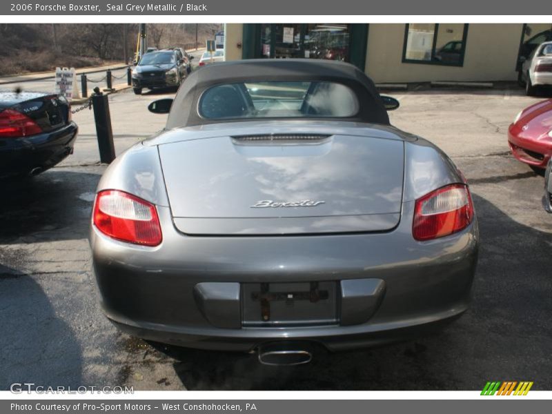 Seal Grey Metallic / Black 2006 Porsche Boxster