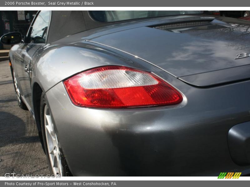 Seal Grey Metallic / Black 2006 Porsche Boxster