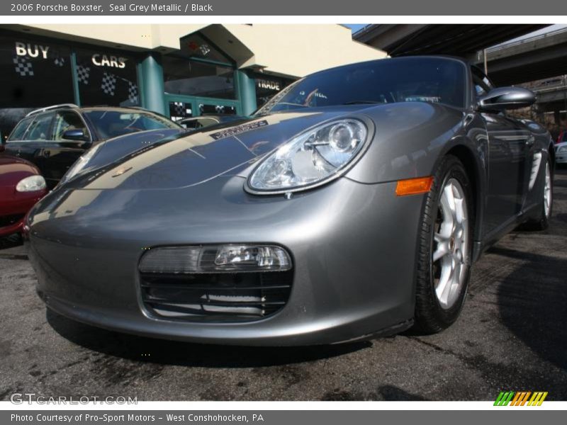 Seal Grey Metallic / Black 2006 Porsche Boxster
