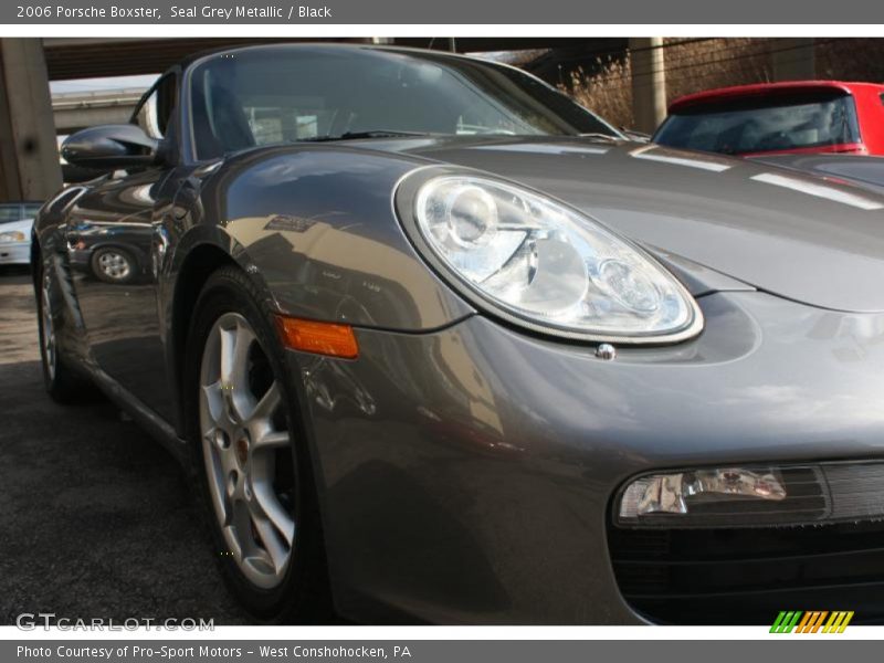 Seal Grey Metallic / Black 2006 Porsche Boxster