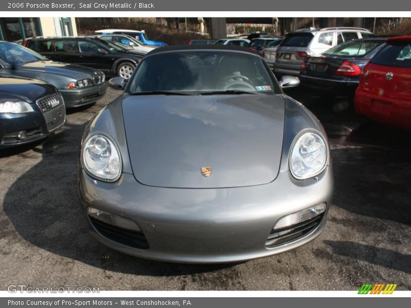 Seal Grey Metallic / Black 2006 Porsche Boxster