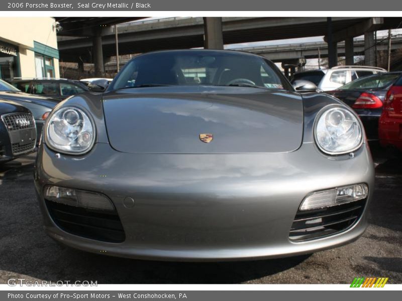 Seal Grey Metallic / Black 2006 Porsche Boxster