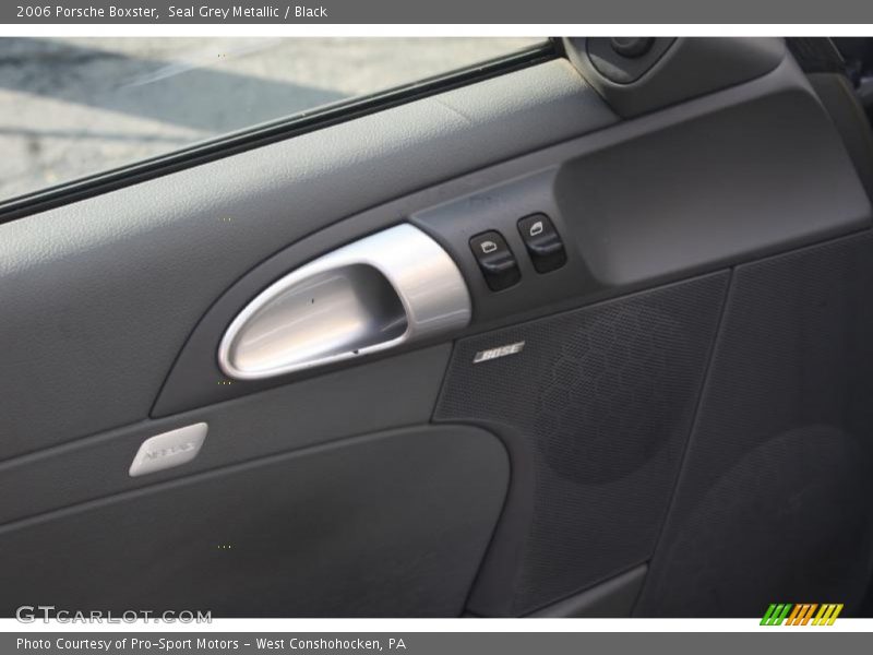 Seal Grey Metallic / Black 2006 Porsche Boxster
