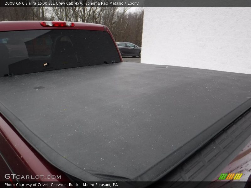 Sonoma Red Metallic / Ebony 2008 GMC Sierra 1500 SLE Crew Cab 4x4