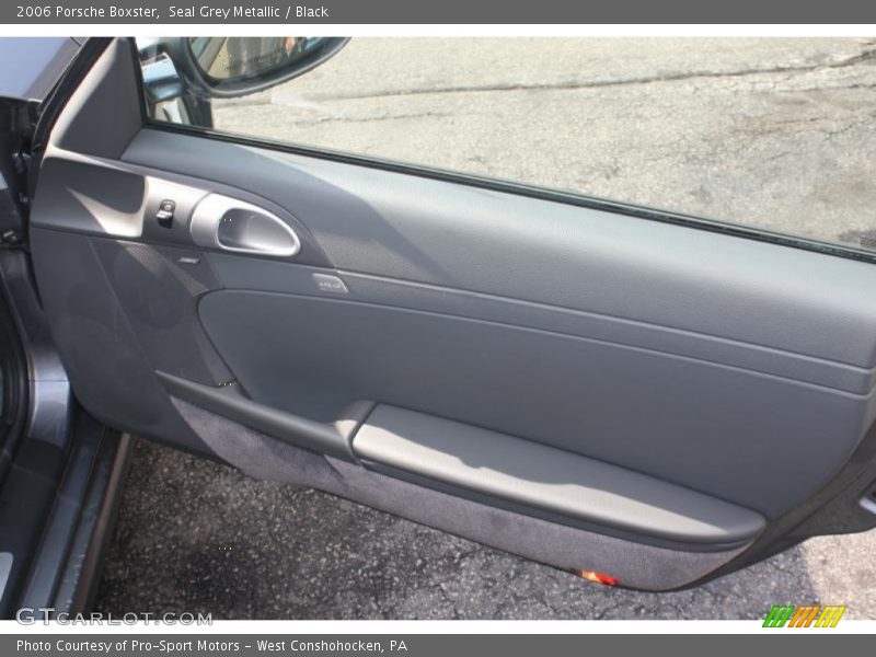 Seal Grey Metallic / Black 2006 Porsche Boxster
