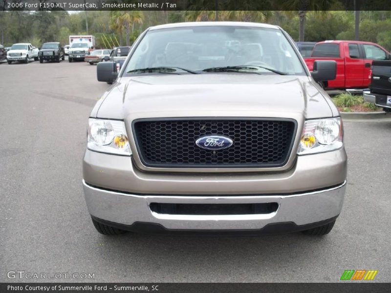 Smokestone Metallic / Tan 2006 Ford F150 XLT SuperCab