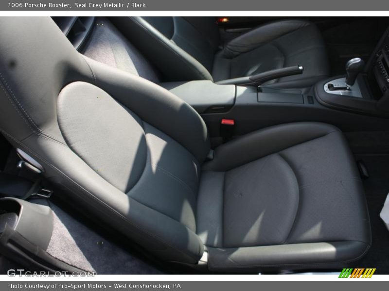 Seal Grey Metallic / Black 2006 Porsche Boxster