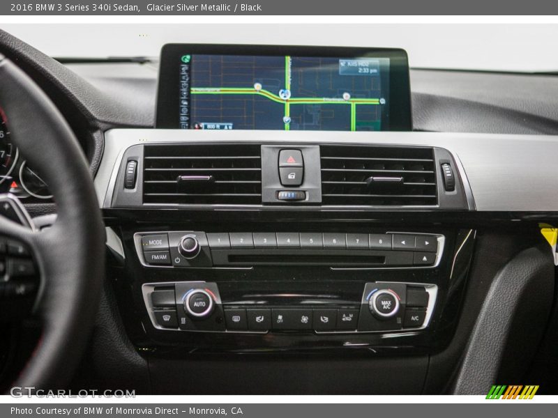 Controls of 2016 3 Series 340i Sedan