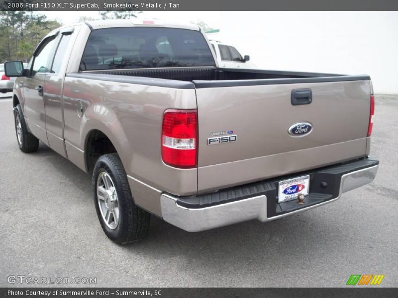 Smokestone Metallic / Tan 2006 Ford F150 XLT SuperCab