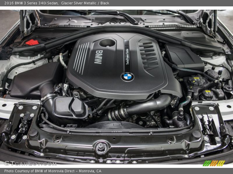  2016 3 Series 340i Sedan Engine - 3.0 Liter DI TwinPower Turbocharged DOHC 24-Valve VVT Inline 6 Cylinder