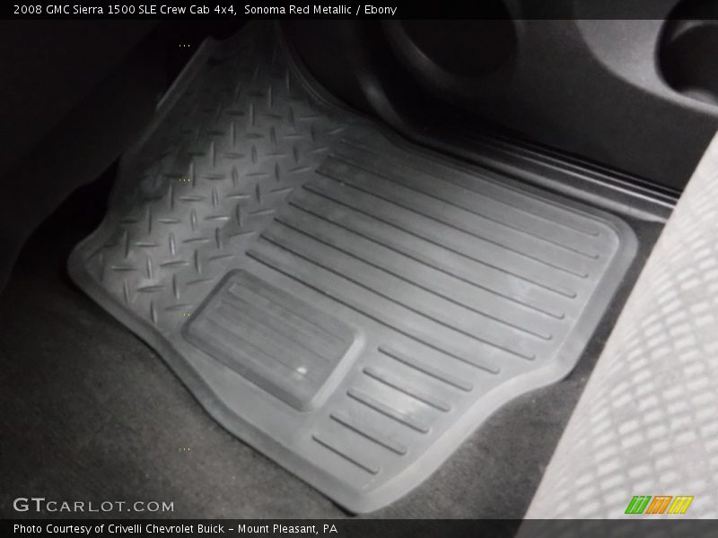 Sonoma Red Metallic / Ebony 2008 GMC Sierra 1500 SLE Crew Cab 4x4