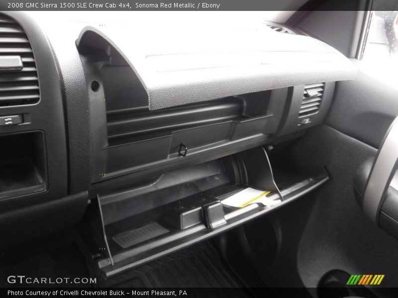 Sonoma Red Metallic / Ebony 2008 GMC Sierra 1500 SLE Crew Cab 4x4